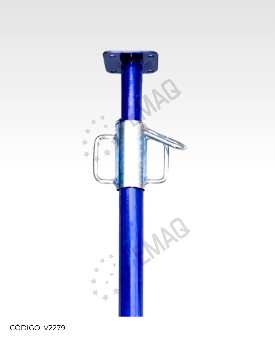 PUNTAL L400 MARCA EMAQ CON ACCESORIOS SOLDADOS